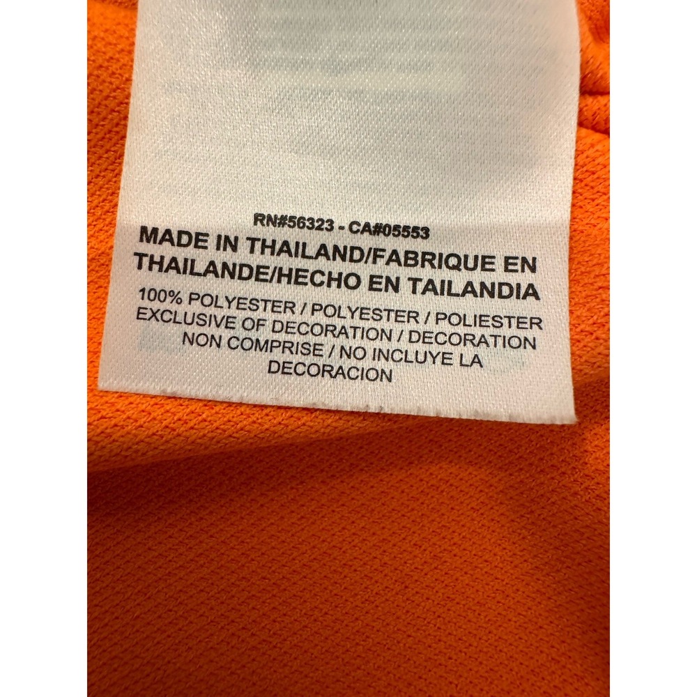 Nike GOLF Tour Performance Dri-FIT Men's XL Orange Polo Shirt Stretch Quick Dry - Picture 7 of 7